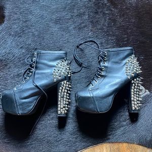 Jeffrey Campbell Lita Booties Size 9.5